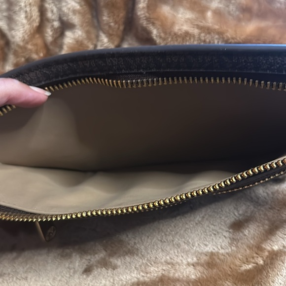 Michael Kors Dark Brown Belt Bag with Gold Accents NWT - Picture 6 of 8